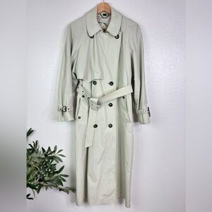 Vintage FOUR SEASONS London Trench Coat Size 6